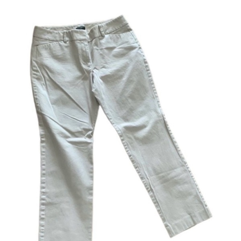 Ann Taylor light Khaki Straight Leg pants